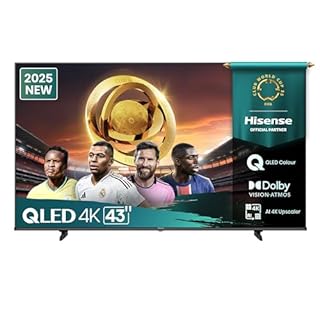 Hisense 43E7Q - QLED TV 43 (108 cm) - 4K UHD 3840x2160 - TV connessa - 3xHDMI 2.1 - WiFi