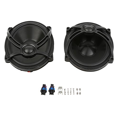 Altavoces para tapa de alforjas XMT-MOTO izquierdo y derecho 5" x 7", para motocicletas Harley Touring (Electra Glide, Road Glide, Road King, Street Glide) 1994-2023 miniatura 4