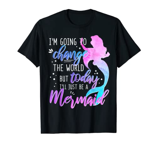 I'll Just Be A Mermaid, linda camiseta de fantasía para mujeres y niñas Camiseta