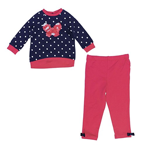 Little Me Baby Girls' 2 Piece Legging Set (4T) Multicolor (Pink)