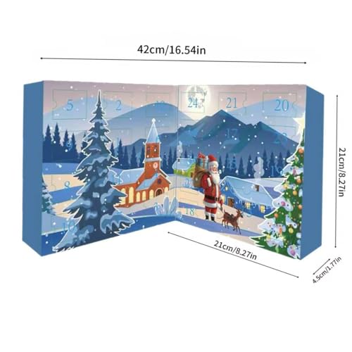HunicandIU Calendrier De L'Avent Gnomes De Noël | Figurines – vue 5