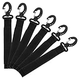 Cabilock 6 Stück Kajak Anlegestellen aus Robustem Material mit Dockinghaken und Verstellbarer Befestigung für Sport und Freizeitboote Zufälliger Stil