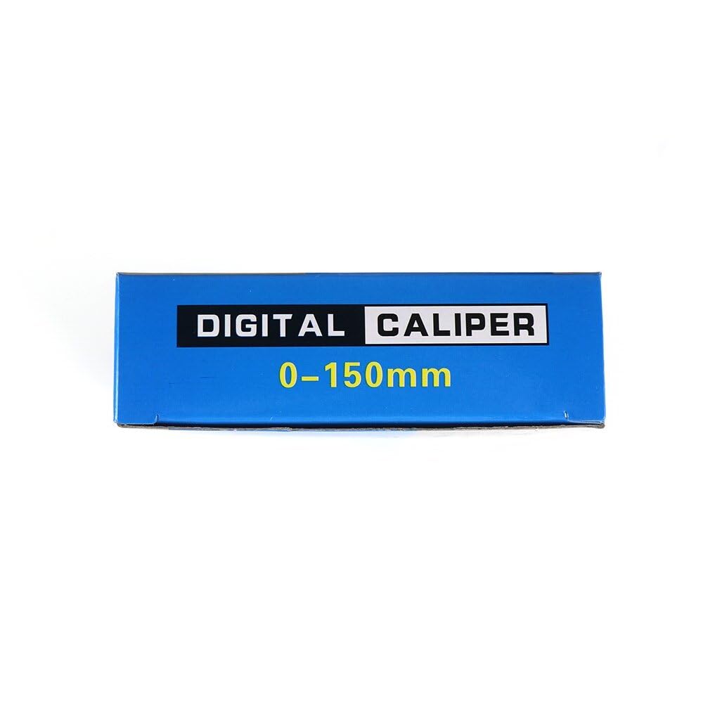 Digital Caliper Measuring Tool, Stainless Steel Vernier Caliper Digital Micrometer with Large LCD Screen, 6 Inch Caliper Tool for DIY/Household, Auto-Off Feature, Inch and Millimeter Conversion