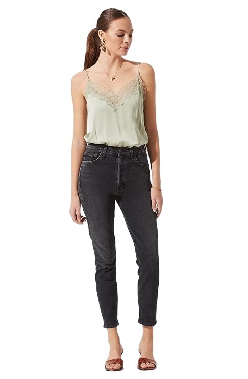 Lace Trim Cami Bodysuit