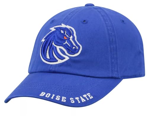 Gorra ajustable azul con logo Broncos miniatura 1