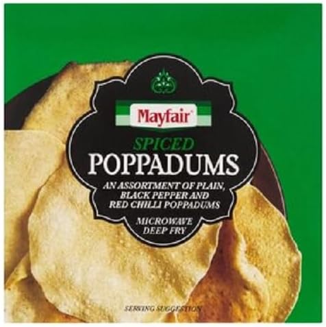 Mayfair Spiced Poppadums 118 g