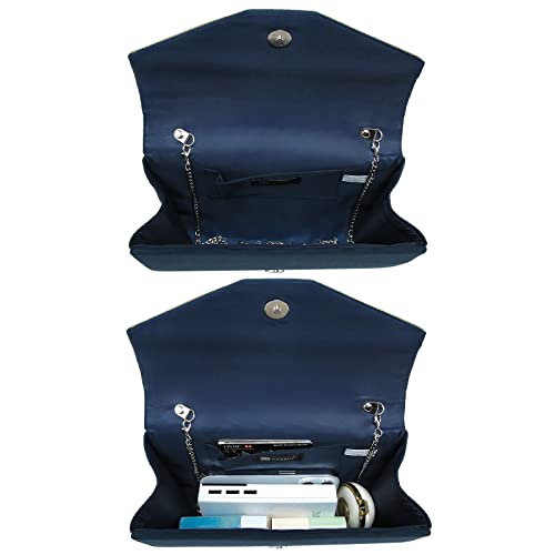Image of Dasein Women's Evening Bags Formal Party Clutches Wedding Purses Cocktail Prom Handbags