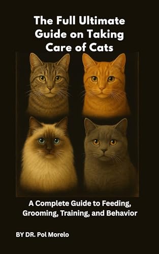 The Full Ultimate Guide on Taking Care of Cats: A Complete Guide to Feeding, Grooming, Training, and Behavior (English Edition)