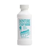 Stain Vanish Instant Denture Cleanser - Apply Liquid onto All Surfaces, Comes With Brush (1 Pack)