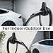 SZAWINLI Tesla Car Charger Bracket,Suitable for Tesla Model 3/Y/S/X Charging Cable Wall Mount Bracket,Portable Electric Car Charger Accessory Cable Hook(Suitable for Indoor/Outdoor Use)