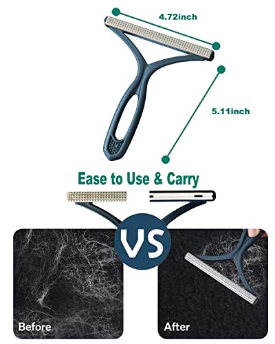 Image of Pet Hair Remover 3 Pack, Eradicate Cleaning Pro Pet Hair Remover, Portable Reusable Pet Cat Dog Hair Remover for Couch, Fast Lint Remover Tool Protect Furniture Carpet Foot Mats