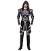 Déguisement de première qualité pour homme Assassins - Noir XL (FR 54) - Déguisement mystérieux d'homme costume extravagant Assassin's Creed - Convient parfaitement pour soirée à thème & fête déguisée