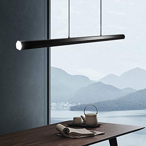 Plafonnier LED moderne à ruban pour éclairer un grand salon design