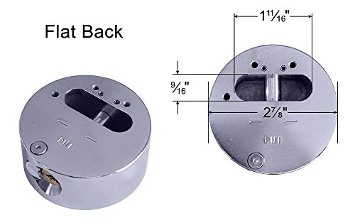 Image of American /Master Lock - (6) Keyed Alike Solid Steel, High Security, Hidden Shackle Padlocks, w /Bumpstop Technology A2010NKA-6