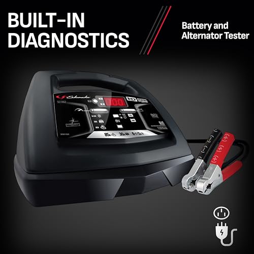 Image of Schumacher Electric 6A Car Battery Charger & Maintainer, 6V /12V - SC1362