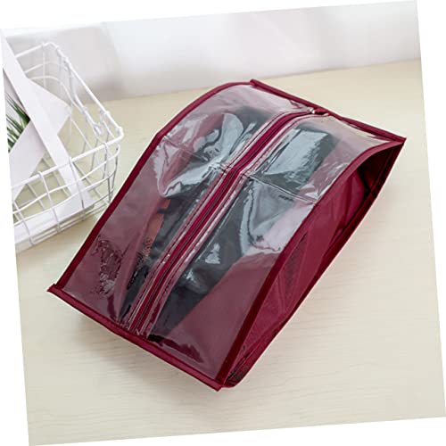 Zerodeko Organizador De Armazenamento De Sapatos Sacos De Sapato Com Fecho De Zíper Bolsa De Sapatos