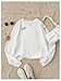 BEAUDRM Girl's Teddy Bear Sweater Cute Graphic Sweaters Fall Lightweight Long Sleeve Crewneck Knit Tops White 13Y