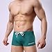 Men's Swim for Boxer Briefs – Stretch Nylon & Spandex Breathable Swimming Shorts with Cross-Front Design, Quick-Dry Beach Swim Trunks for Men, S/M/L/XL/XXL(ArmyGreen)(L)