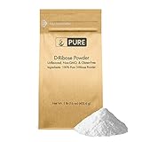 D-Ribose Powder, 1 lb, 5000 mg Serving, Premium Quality Nutritional Supplement, Non-GMO,...