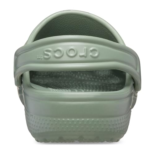 Image of Crocs Kids Unisex Classic Clogs (Little Kid /Big Kid), Moss, 13 Medium