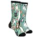 YISHOW Pitbull Dogs Socks Men's Women's Crew Socks Funny Crazy Novelty Socks Gift