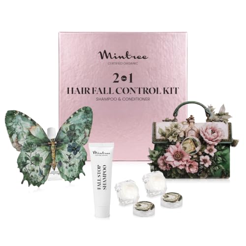 Image of Mintree 2-in-1 Hair Care Kit Women's Shampoo & Conditioner Hair Fall Care | Hair Care