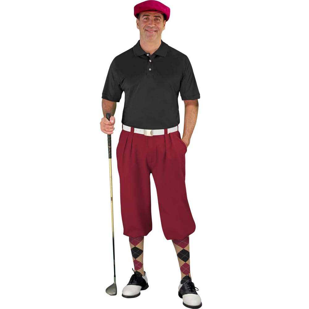 Golf Knickers Tradycyjny strój startowy dla mężczyzn (plus cztery)