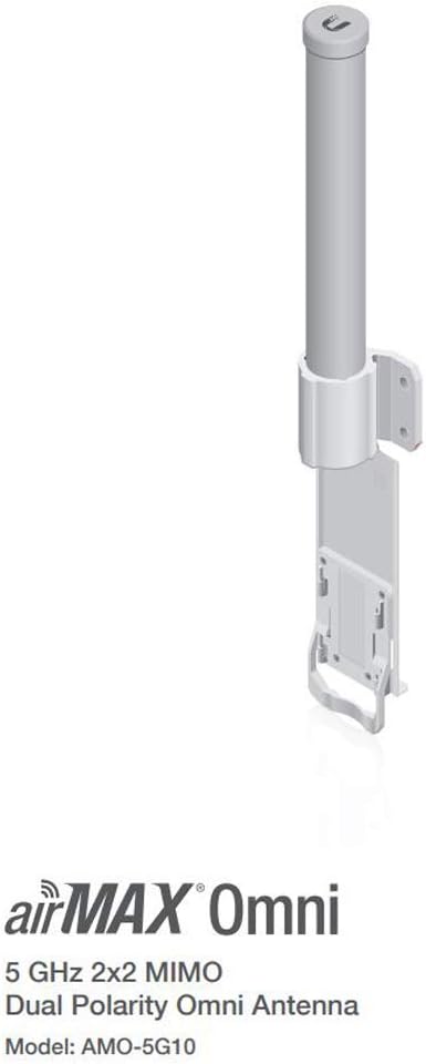 Ubiquiti Networks AirPrism BaseStation RP-5AC-GEN2-US 5GHz AC with 10dBi Omni Antenna (US Version)