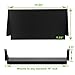 NavePoint Cantilever Server Shelf Rack Mount 19 Inch 2U Black 2 Piece Set Center Weighted