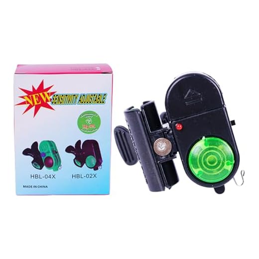 Indicador de picada para cañas de Pescar, señal acústica con iluminación LED, pitido portátil para Principiantes y avanzados Equipos de para Nocturna y Barcos