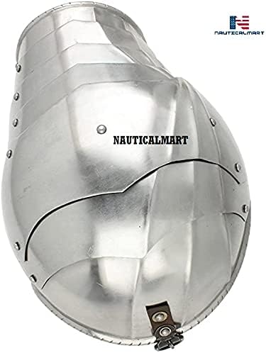 Nautical-Mart Medieval German Gothic Armor Pauldron Set Silver