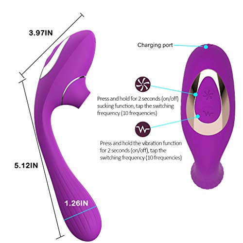 SHUWOFACAI Tongùe Sùcking Toy for Woman Multiple Modes Oral Adùllt Toys Best Gift