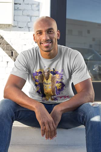 Kobe T Shirt Mamba T Shirts for Men Graphic Tees Cotton Short Sleeve Crew Neck T-Shirt - Image 5