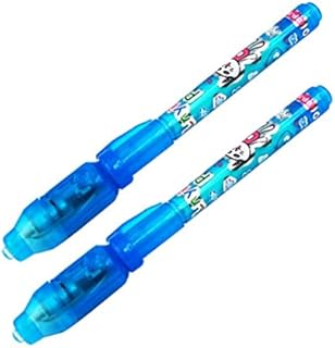 Invisible Light Pen Uv Led Light Pens Security Marker Pen for Banknote Check 2pcs