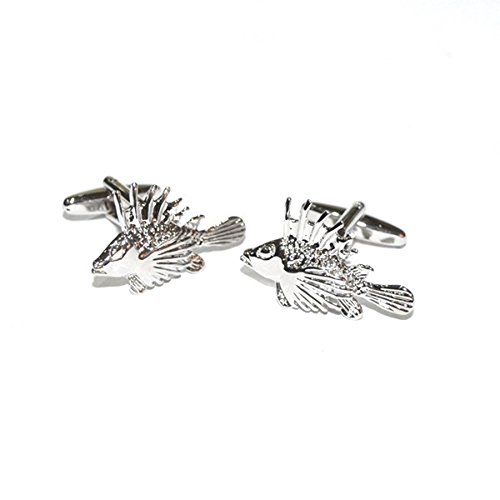 Mancuernillas Hombre Tropical Spikey Fish miniatura 1