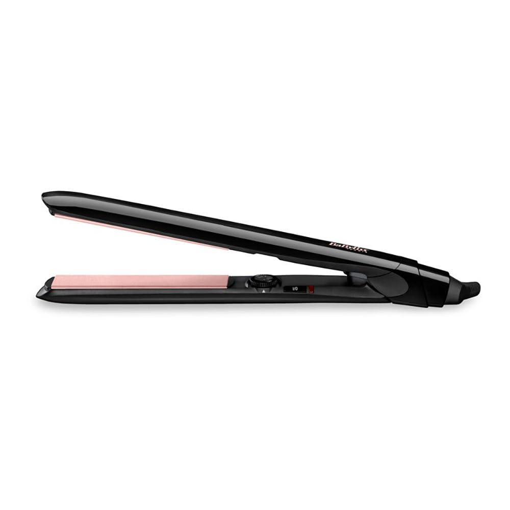 BaByliss Smooth Control 235 Fer à Lisser À Chaleur Noir, Rose doré 3 m