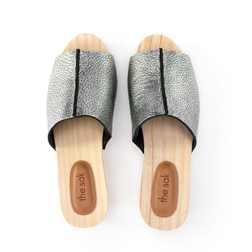 Image of The Sak Ella Clog Sandal in Crochet, Slip On Shoe
