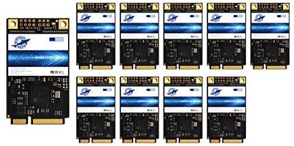 Image of Dogfish Msata 64GB Internal Solid State Drive Mini Sata SSD Disk Drive High Performance Hard Drive for Desktop Laptop Notebook (MSATA, 64GB (10 Packs)