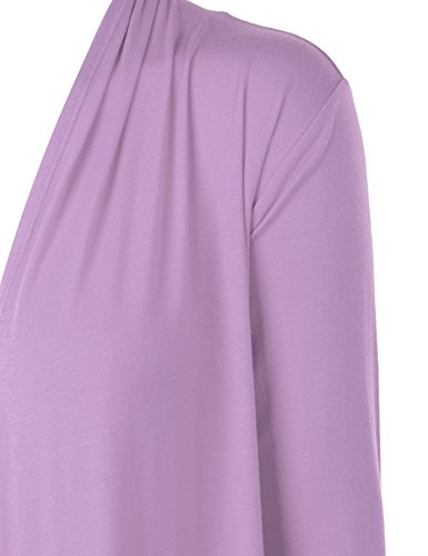 Image of Made By Johnny Women's Open Front Cardigan Lightweight Soft Drape Long Sleeve Cardigan for Work Travel Casual