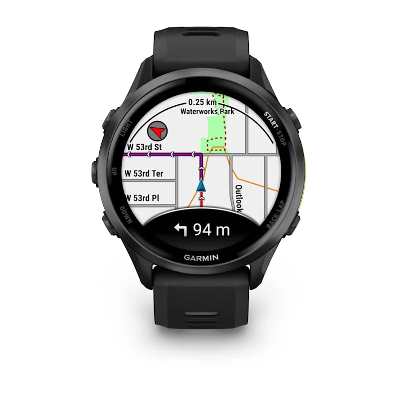 Garmin Forerunner 970 - inteligentny zegarek do biegania z wyświetlaczem Amoled i wbudowaną latarką LED - do 15 dni pracy na baterii i ulepszona obsługa nawigacji