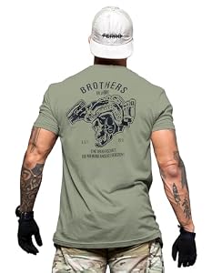 Brothers in Arms Herren T-Shirt „Team“ – athletische Passform - aus 100% Baumwolle hochwertiger Druck, Designed in Germany