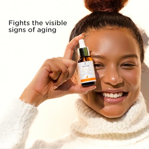 IMAGE Skincare, VITAL C Hydrating Vitamin A C E Serum, Brightening Complex, 1 fl oz - Image 4
