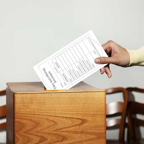 Enveloppes d'église pour les dons lors du culte du dimanche et cérémonies religieuses - 7