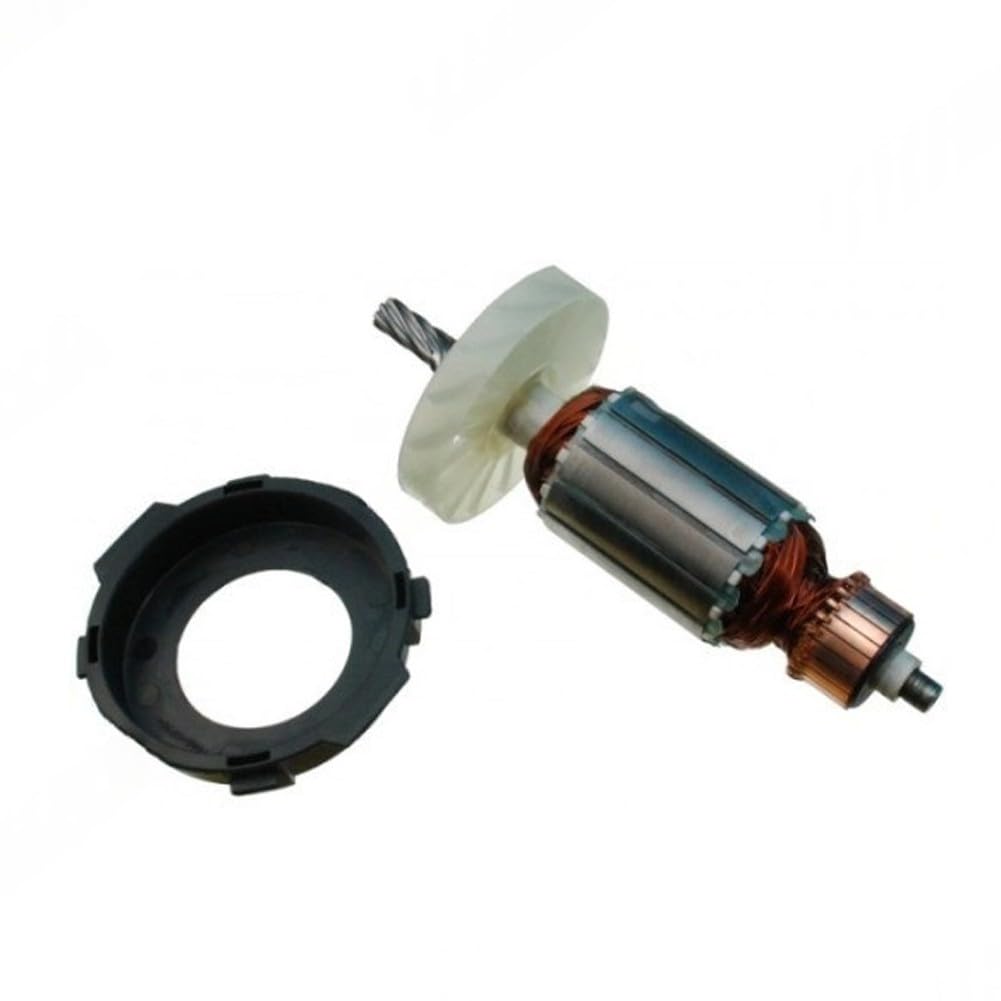 Armature pour rotor pour scie circulaire Metabo KGS 216M, 310011470 Pièce de rechange avec couvercle de ventilateur, composant de moteur d'enroulement en cuivre 220-240 V