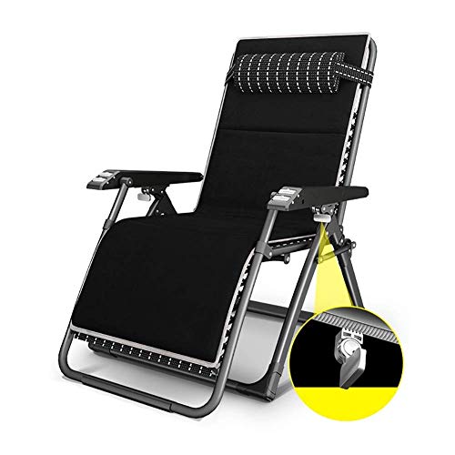 Chaise zero gravity pour soulager le dos avec assise large XL - 2