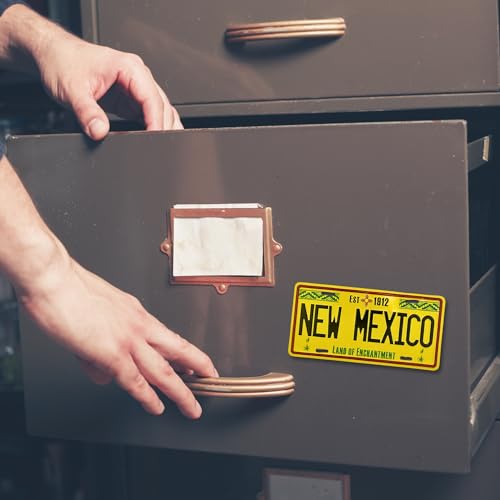 Imán Decorativo Placa New Mexico 3.5 Pulgadas miniatura 6
