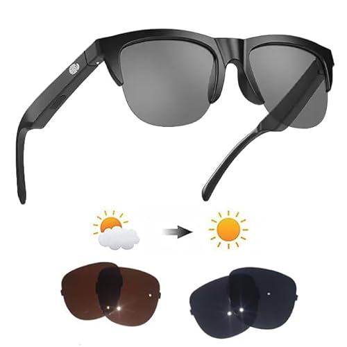 SHIVANSH F06 Smart Glasses Wireless Bluetooth Sunglasses Open Ear...