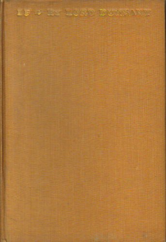 If: A Play In Four Acts B000RAHA4C Book Cover