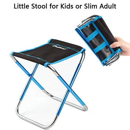 Ultralight Portable Folding Camping Stool Kids Mini Portable Folding Camp Stool Chair