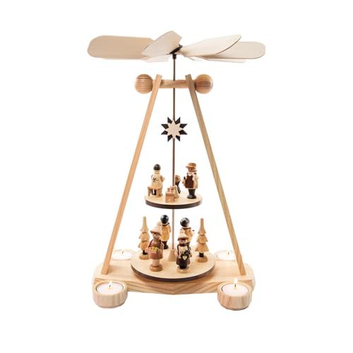 Pyramide de table en bois à 2 étages Rudolphs Schatzkiste - 2